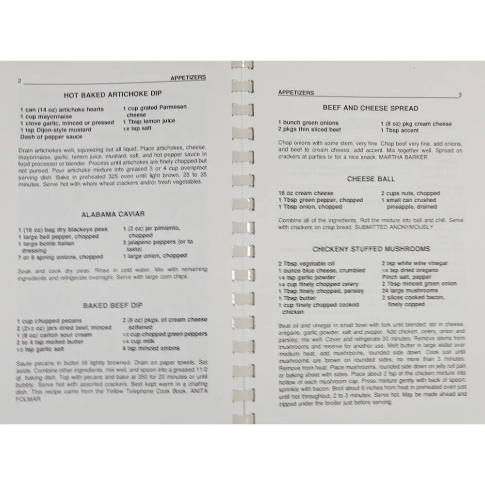 1993 Montgomery Curb Market Association Cookbook Recipes Alabama Southern Local